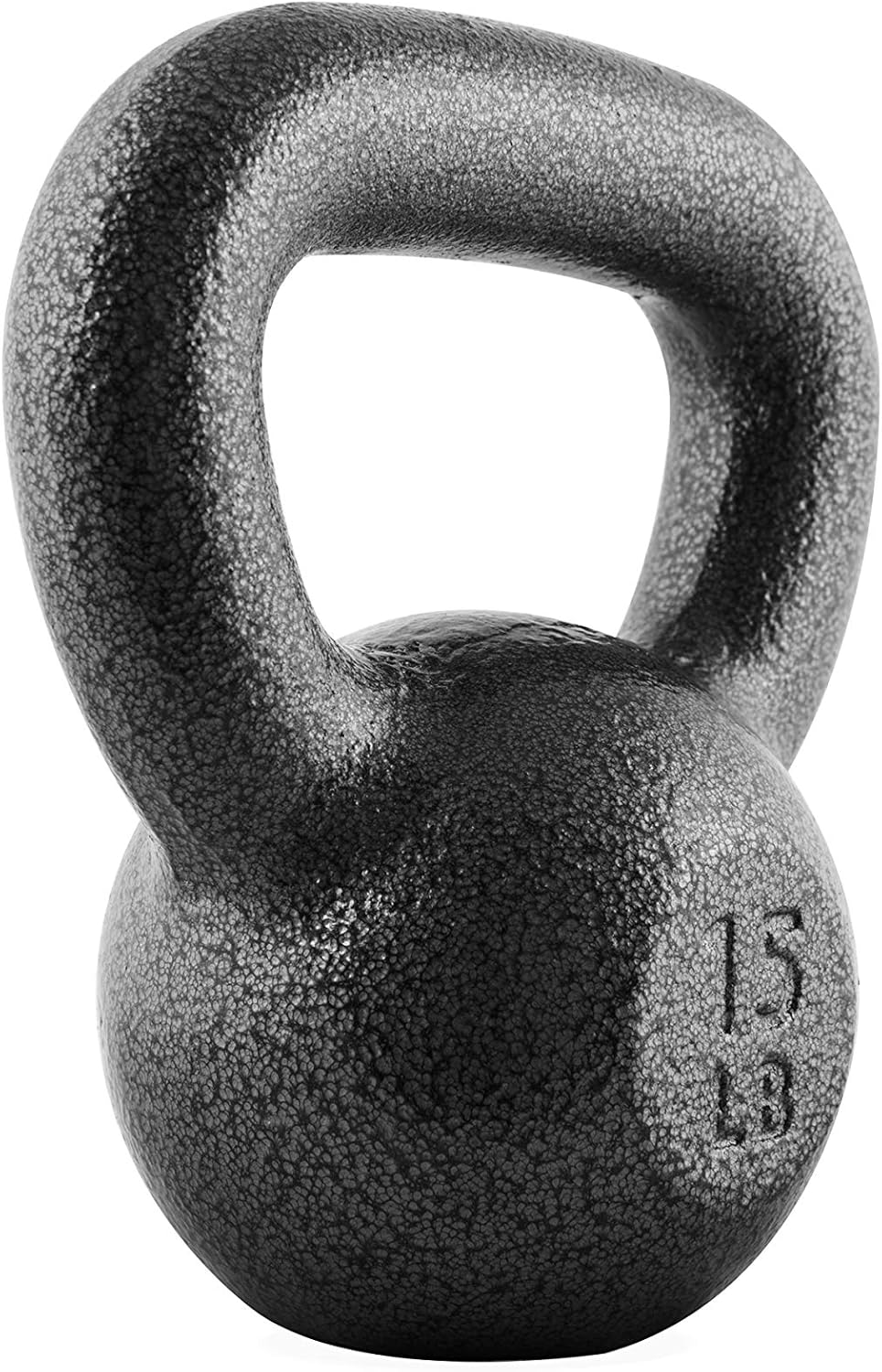 WF Athletic Supply Hammerstone Painted Cast Iron Kettlebells, Home & Gym Equipment, Great for Strength Training, Full Body Workout & Crossfit Training, Color & Size Options Available in 10-80 Pounds