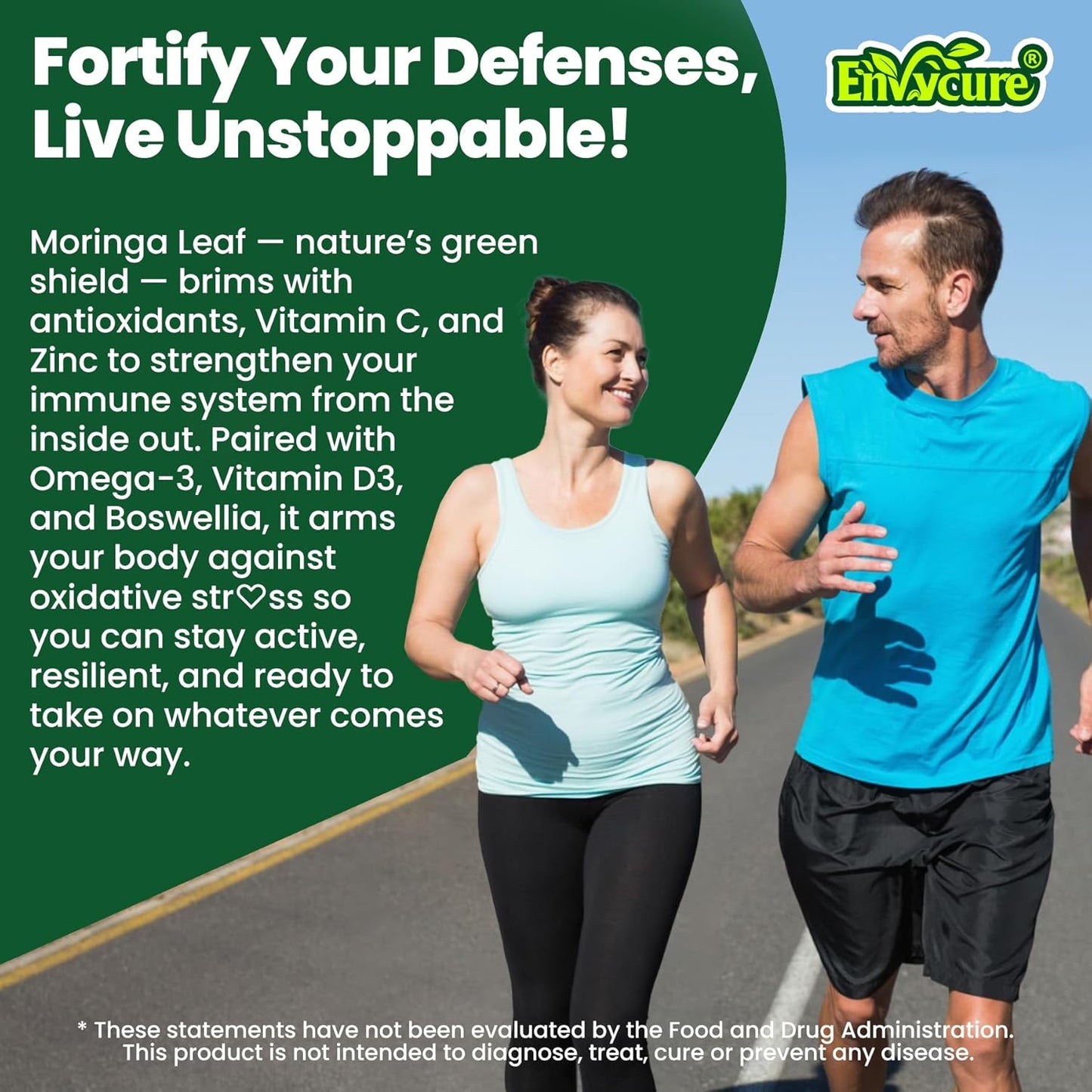 Organic Moringa Gummies 1000mg for Women Men, Liposomal Nutrient-Dense Pure Green Superfood, w/Vegan Omega-3, Boswellia, L-Theanine & Probiotic, for Energy, Focus, Antioxidants & Gut Health, 120Cts