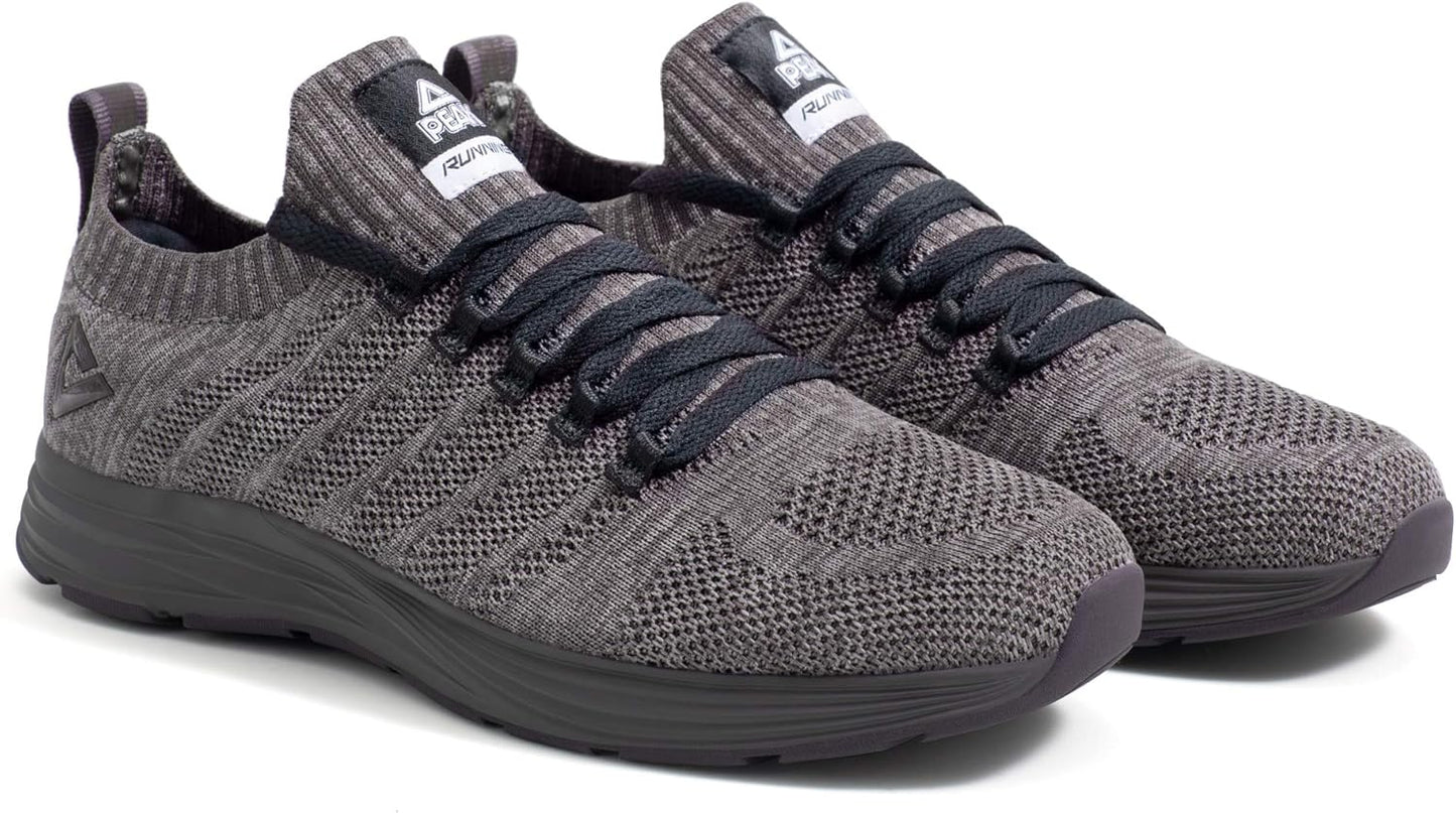 PEAK Mens Lightweight Walking Shoes Comfortable Slip On Sports Sneakers for Tennis, Gym, Running, Casual Workout
