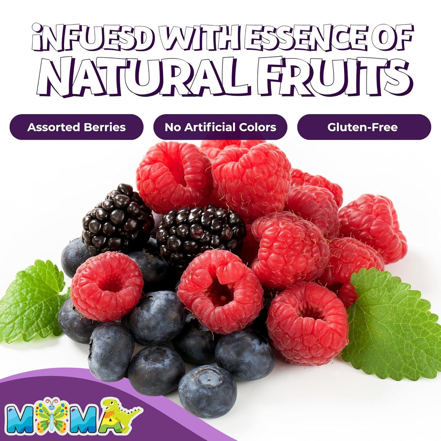 B0nelle Italian Fruitti Di Bosco Jelly Candy - 1 lb Assorted Individually Wrapped Jelly Fruit Candy - Delicious Mima's Memorial Day Mega Sale Treats for Gifting & Sharing