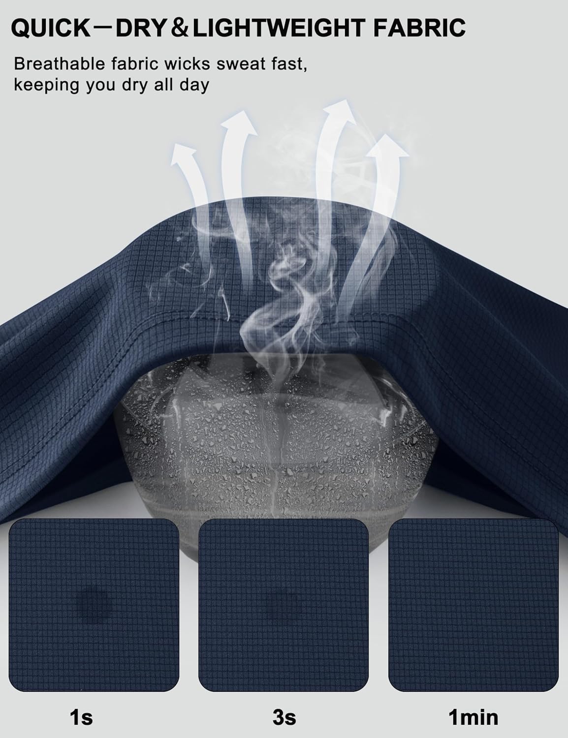 MAGCOMSEN Mens Rash Guard Short Sleeve UPF 50+ Sun UV Quick Dry Shirts Workout Swim Running Athletic T-Shirt