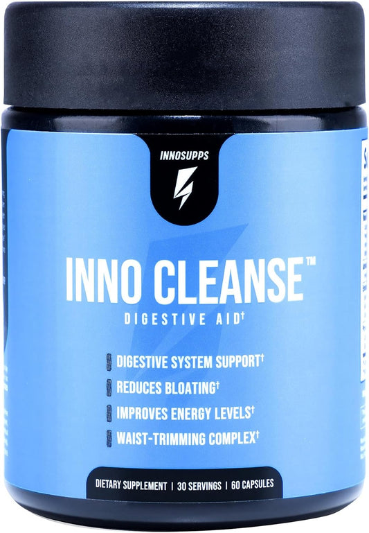 Inno Cleanse - Waist Trimming Complex | Digestive System Support & Aid | Reduced Bloating | Improves Energy Levels | Gluten Free, Vegan Friendly