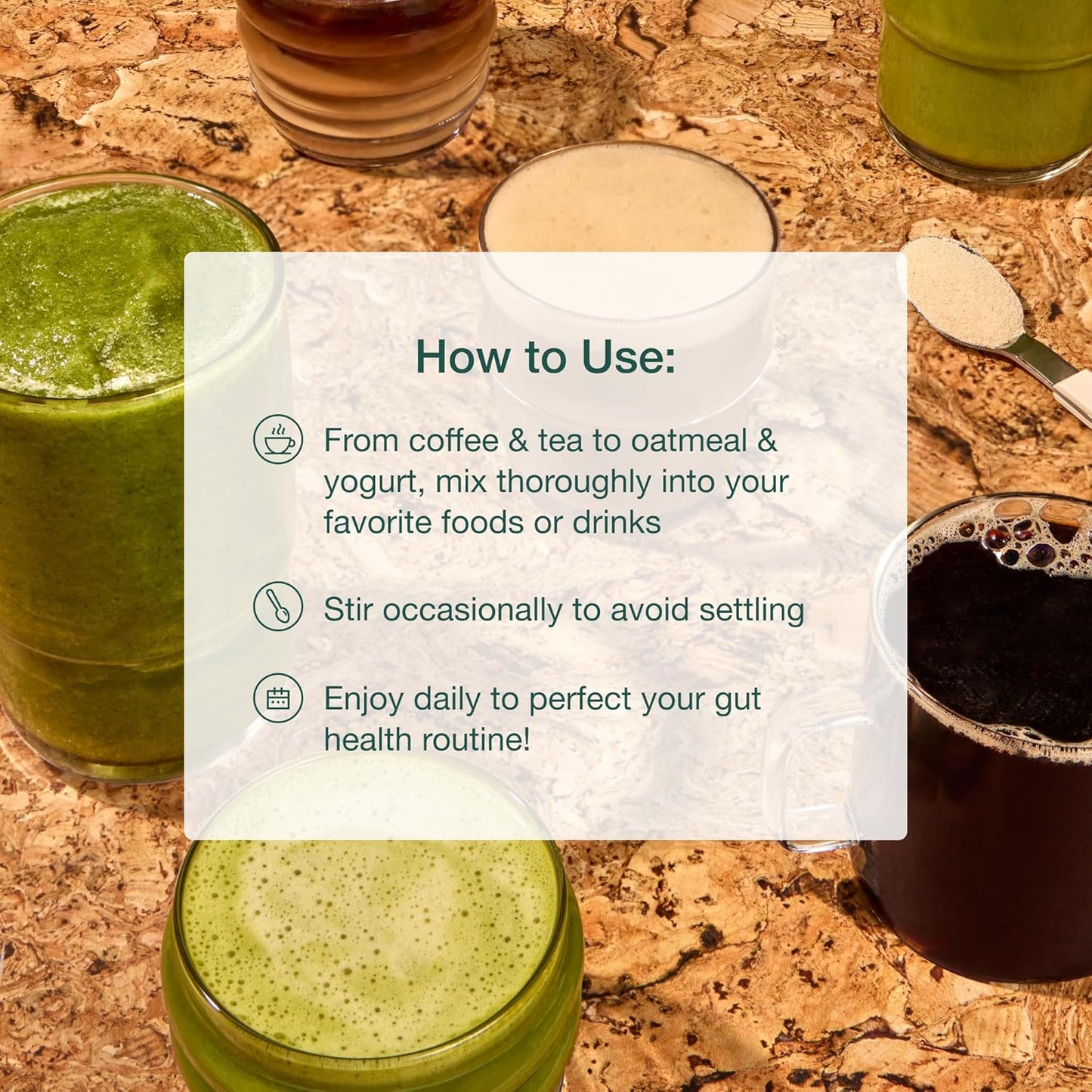 Supergut Gut Healthy GLP-1 Booster - High Fiber GLP-1 Supplement Powder for Women & Men - Sugar-Free Drink Mix for Gut Health (15 Servings)