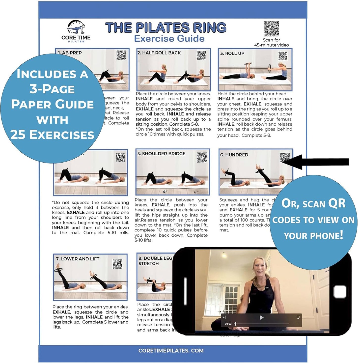 Pilates Ring and Ball Kit