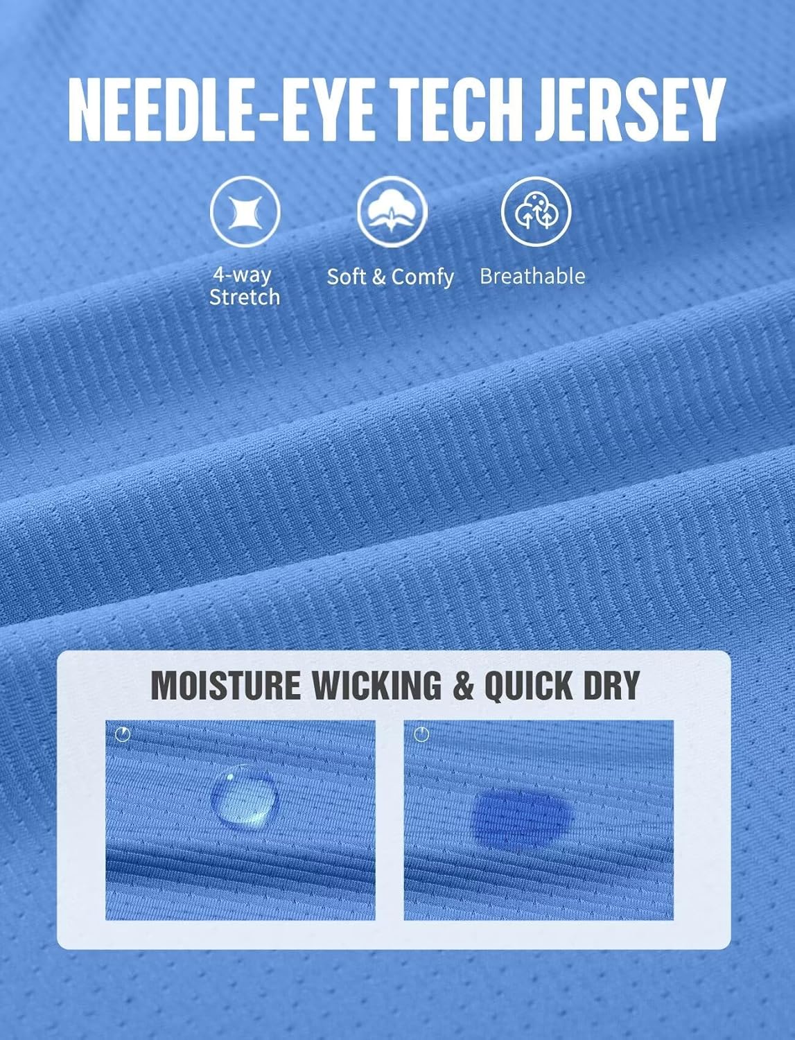 Zengjo Mens Athletic Shirts Short Sleeve Quick Dry Gym Workout Running Exercise T-Shirt Moisture Wikcing Sports Tee Top