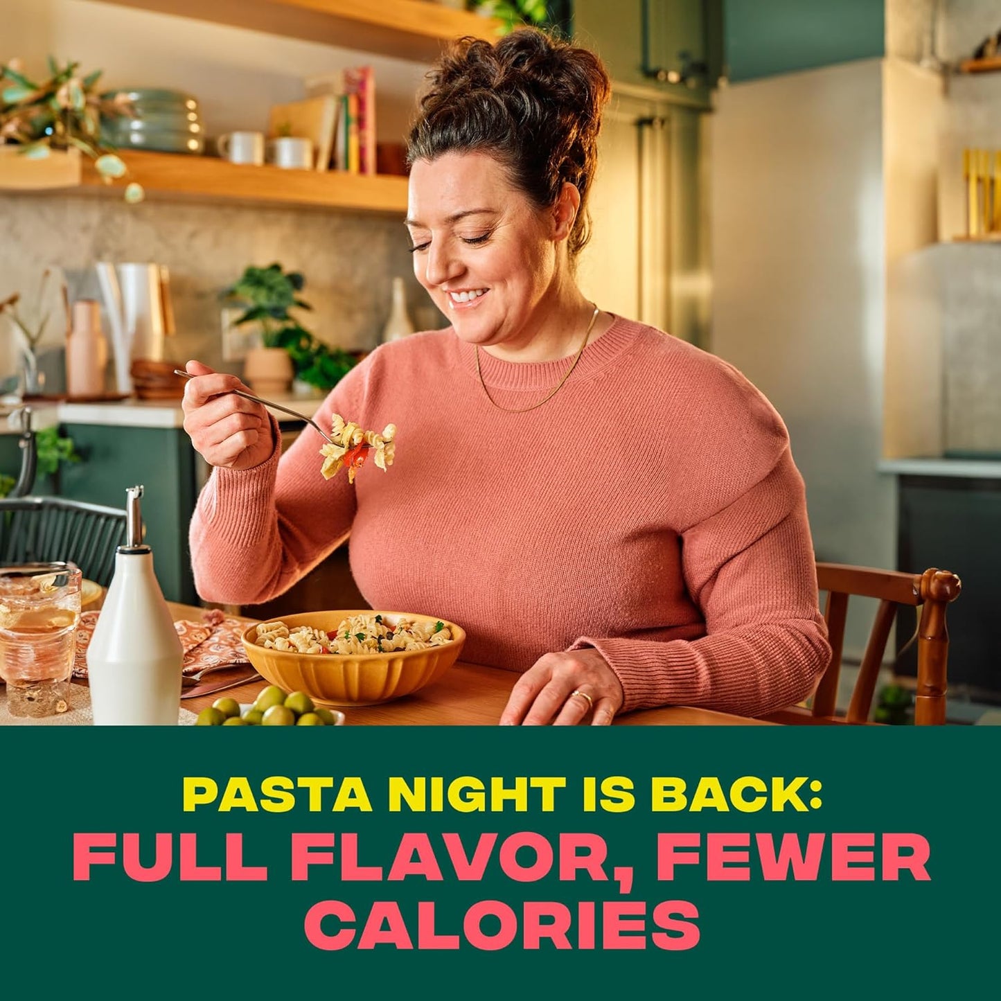 Carbe Diem!, Rotini, Lower Net Carb Pasta with Traditional Flavor & Texture, 55% Fewer Net Carbs & Only 110 Calories Per Serving, Pack of 3