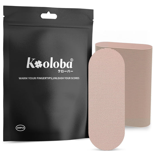 Bowling Tape Bowling Thumb Tape - Sweatproof, Pre Cut, Multiple Colors 100pcs (Nude)