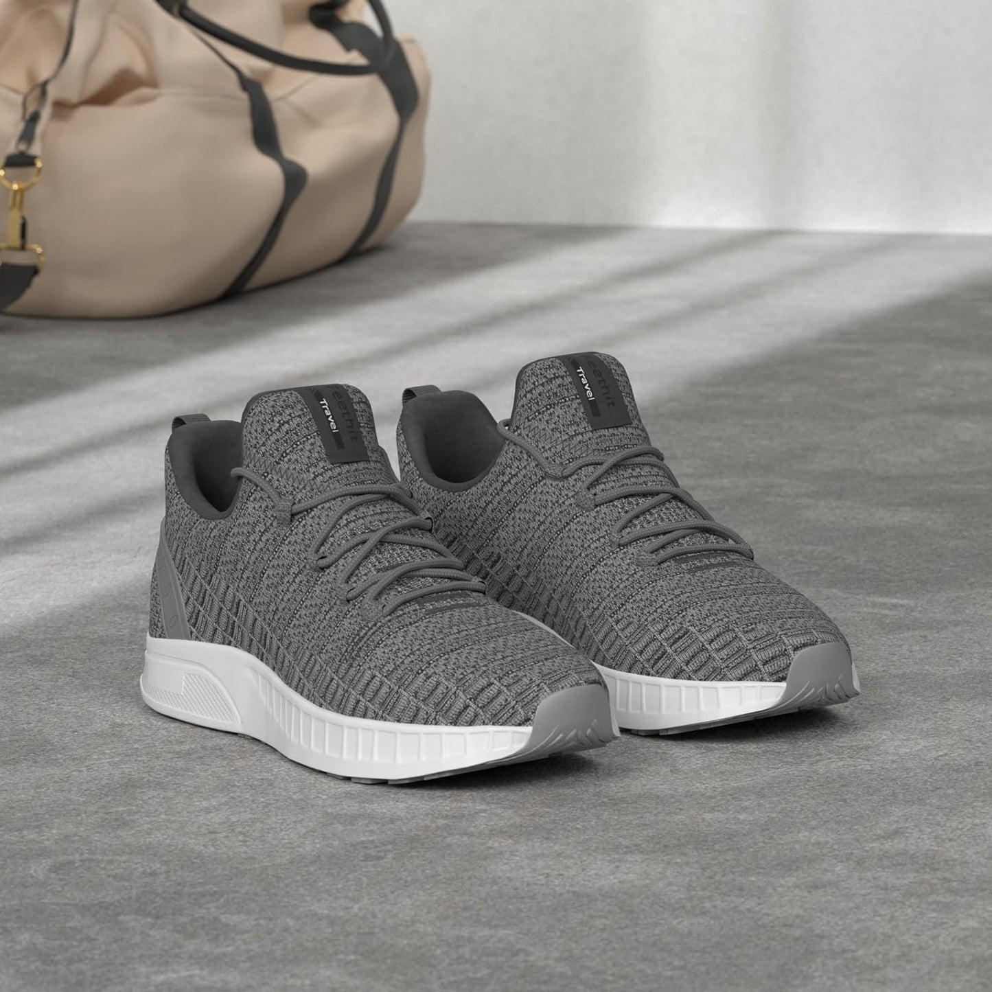 Feethit Mens Slip On Walking Shoes Blade Tennis Shoes Non Slip Running Shoes Lightweight Workout Shoes Breathable Mesh Fashion Sneakers