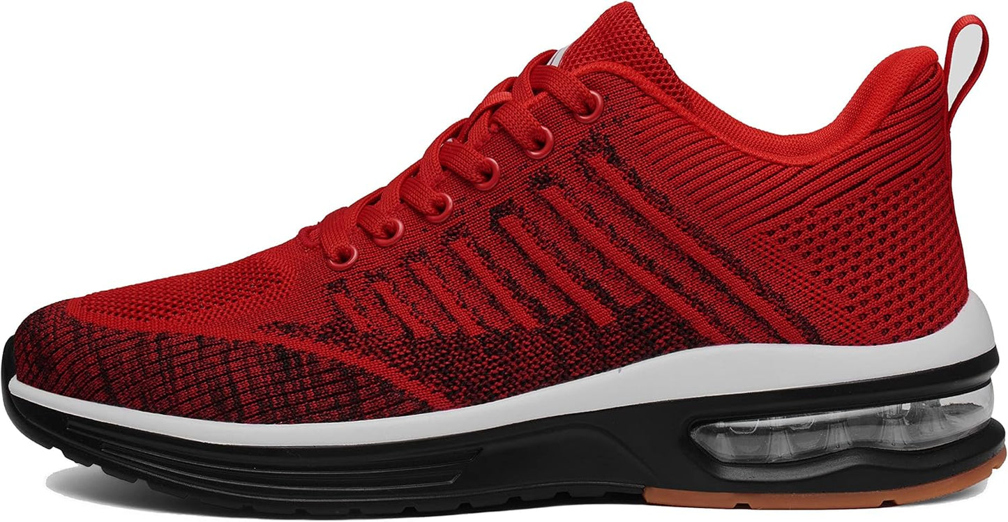 Mishansha Running Shoes for Men Sneakers Air Cushion Walking Shoes Comfortable Tennis Shoes Breathable Trail Running Shoes US Men 7.5-15