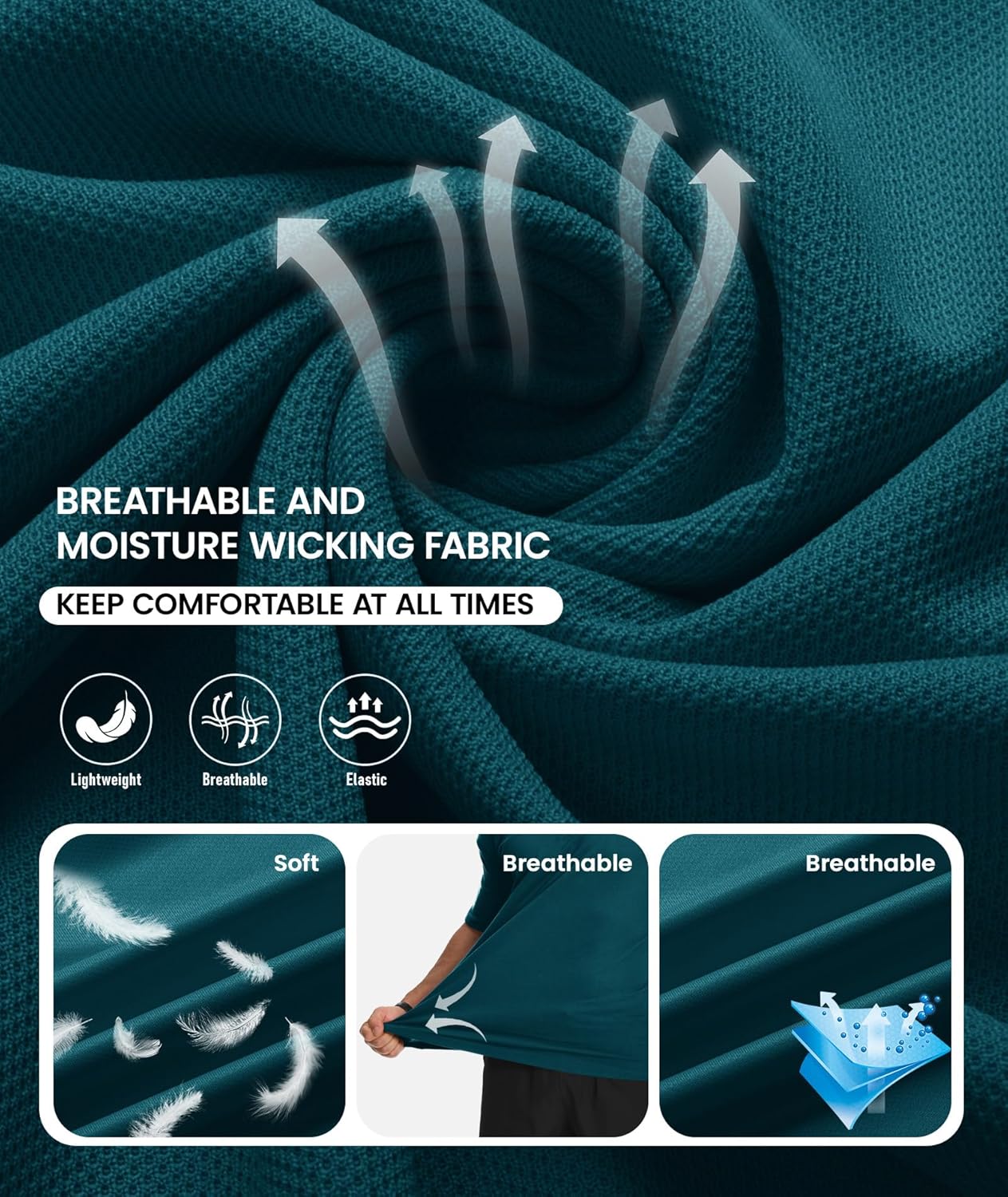 ZITY Mens 2 Pack Polo Shirts Short Sleeve Performance Sports Golf Shirt for Men Tactical Shirt