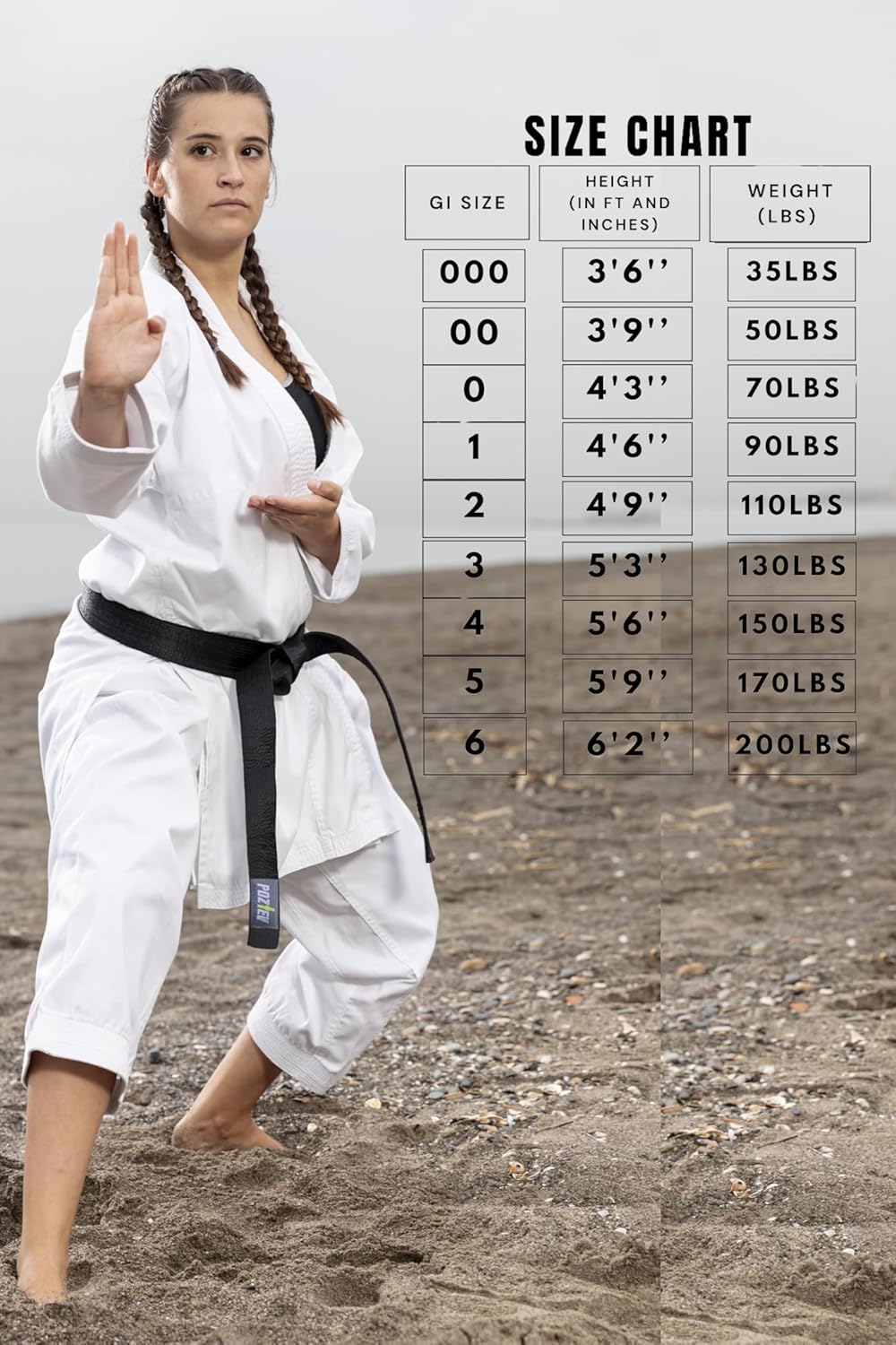 Karate Uniform for Kids & Adults Lightweight Student Gi Pants and Jackets for Martial Arts Uniform With Free Belt