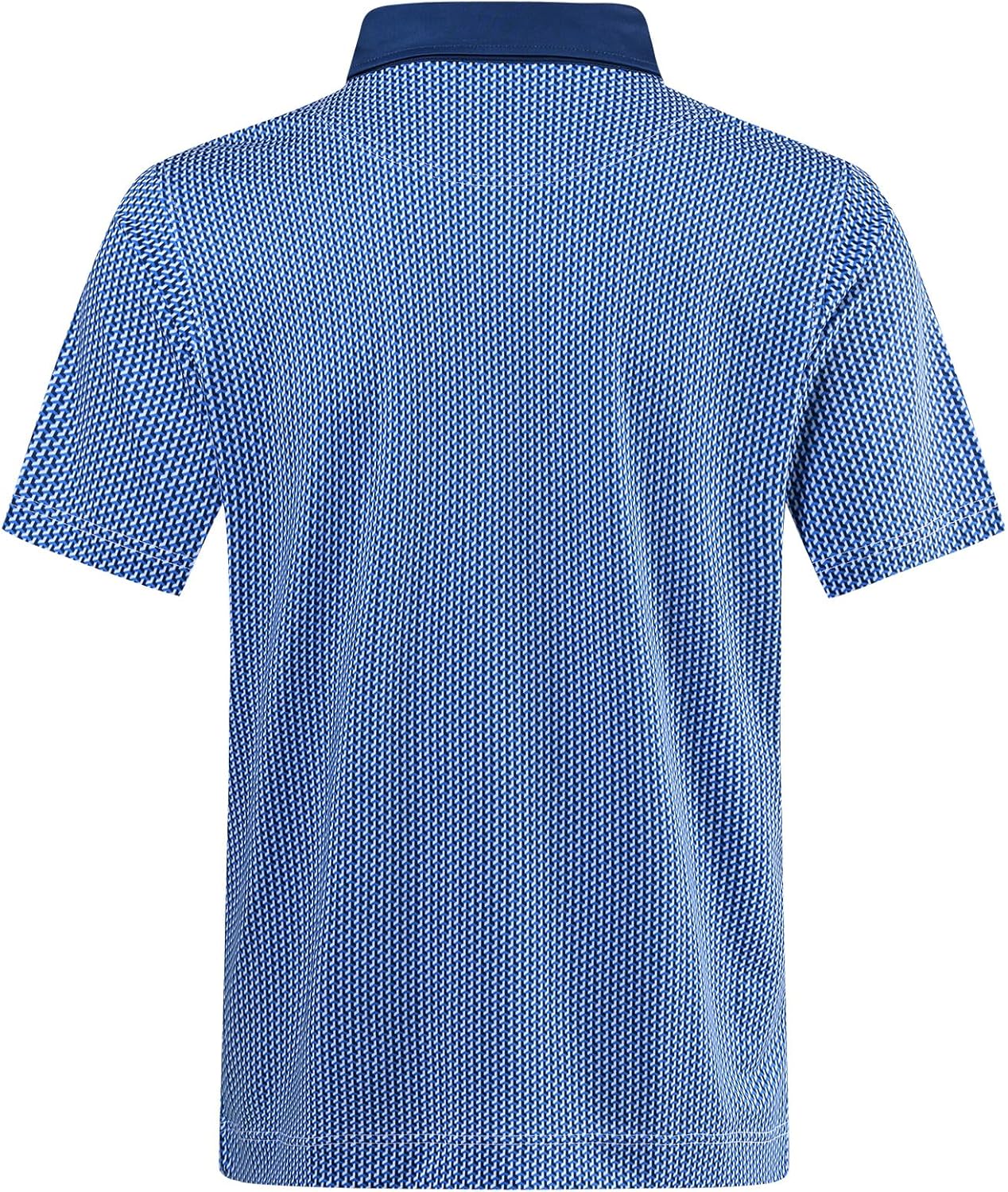 DEOLAX Mens Polo Shirts Fashion Print Mens Golf Shirt Dry Fit Mens Golf Polo Short Sleeve Quick Dry Funny Golf Shirt for Men
