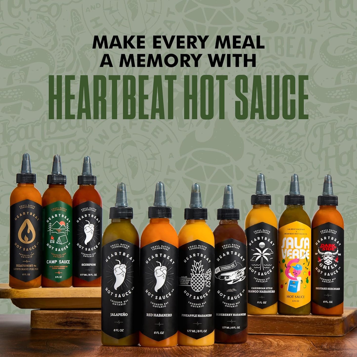 Heartbeat Hot Sauce Co. | Camp Sauce, 6 oz.