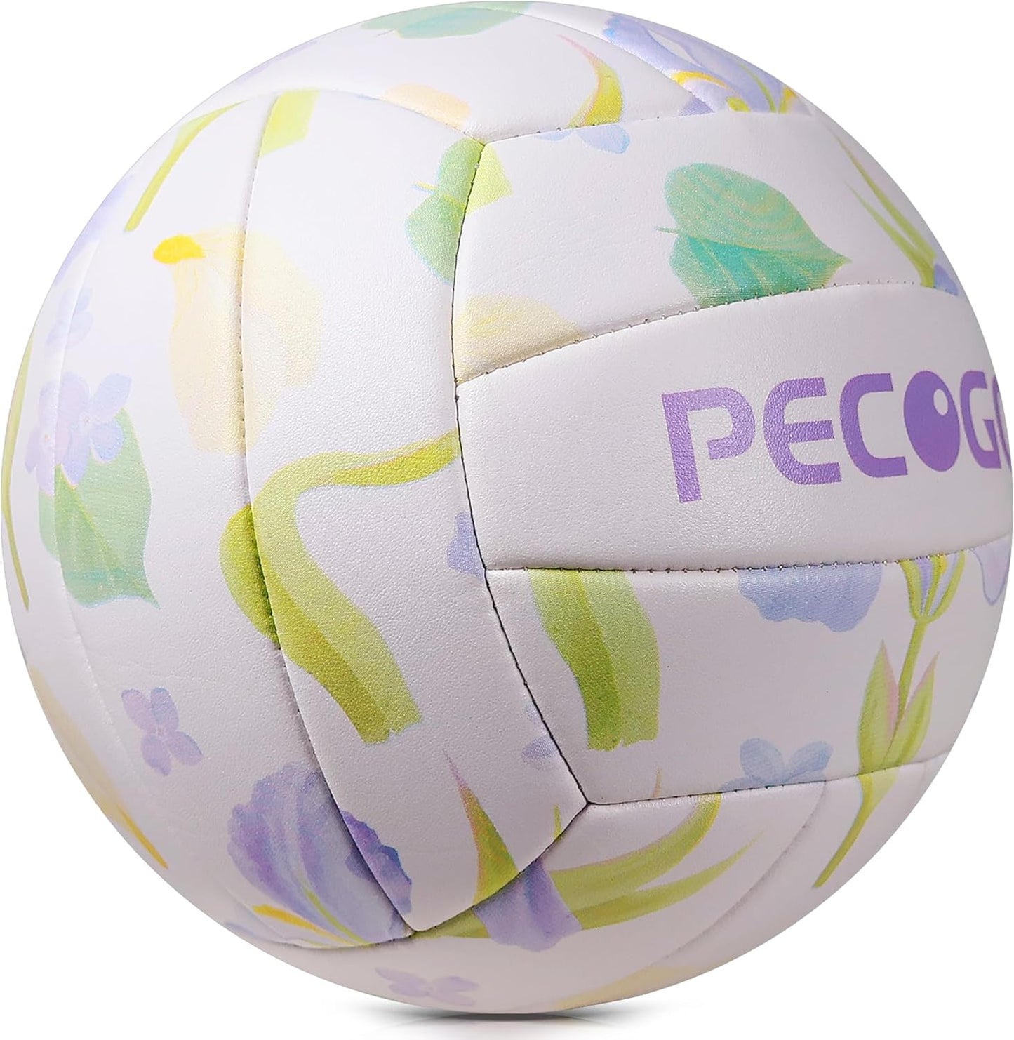 Volleyball Size 5 PU Leather Soft Indoor Outdoor Volleyballs Sports Training Game Play Ball for Beginner, Teenager, Adult, 8.2