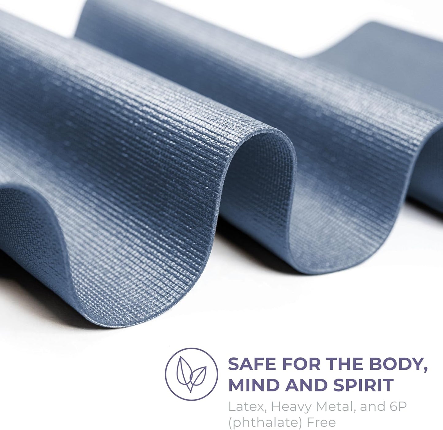 Sunshine Yoga Voyage Yoga Mat, 6 Pack, 72" x 24" Professional Studio and Gym Bulk Yoga Mats, 5mm Thick, Durable, Anti-Tear, Non Slip Fitness and Exercise Mats