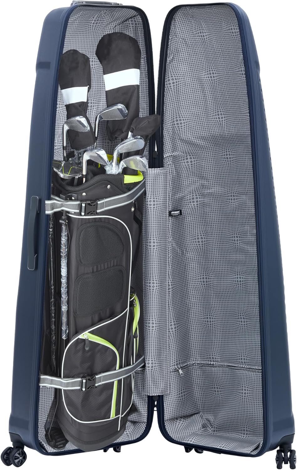 Samsonite Golf 6850 Hard Case Golf Travel Bag, Lightweight & Durable ABS Shell, Multi-Directional Wheels