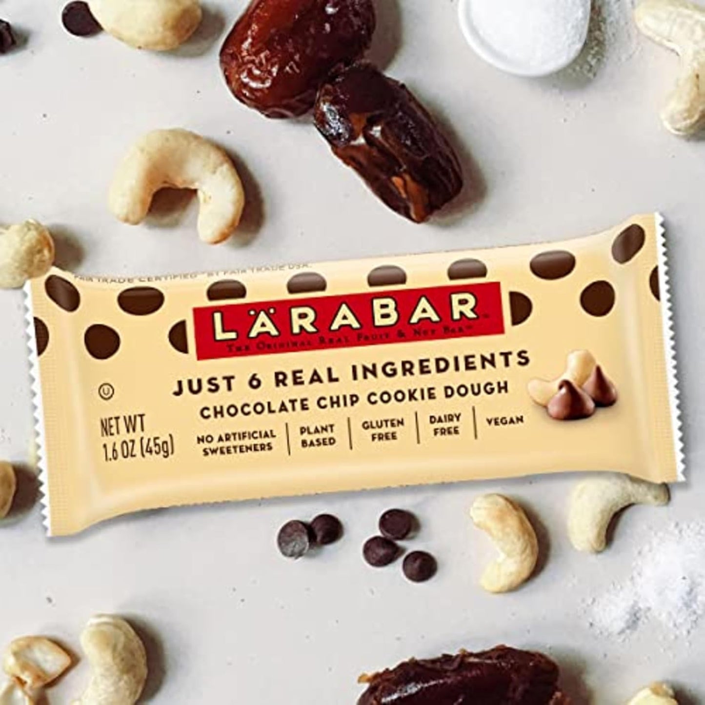 Larabar Chocolate Variety Pack, Fruit and Nut Bars, Gluten Free and Vegan, 28.8 oz, 18 Ct