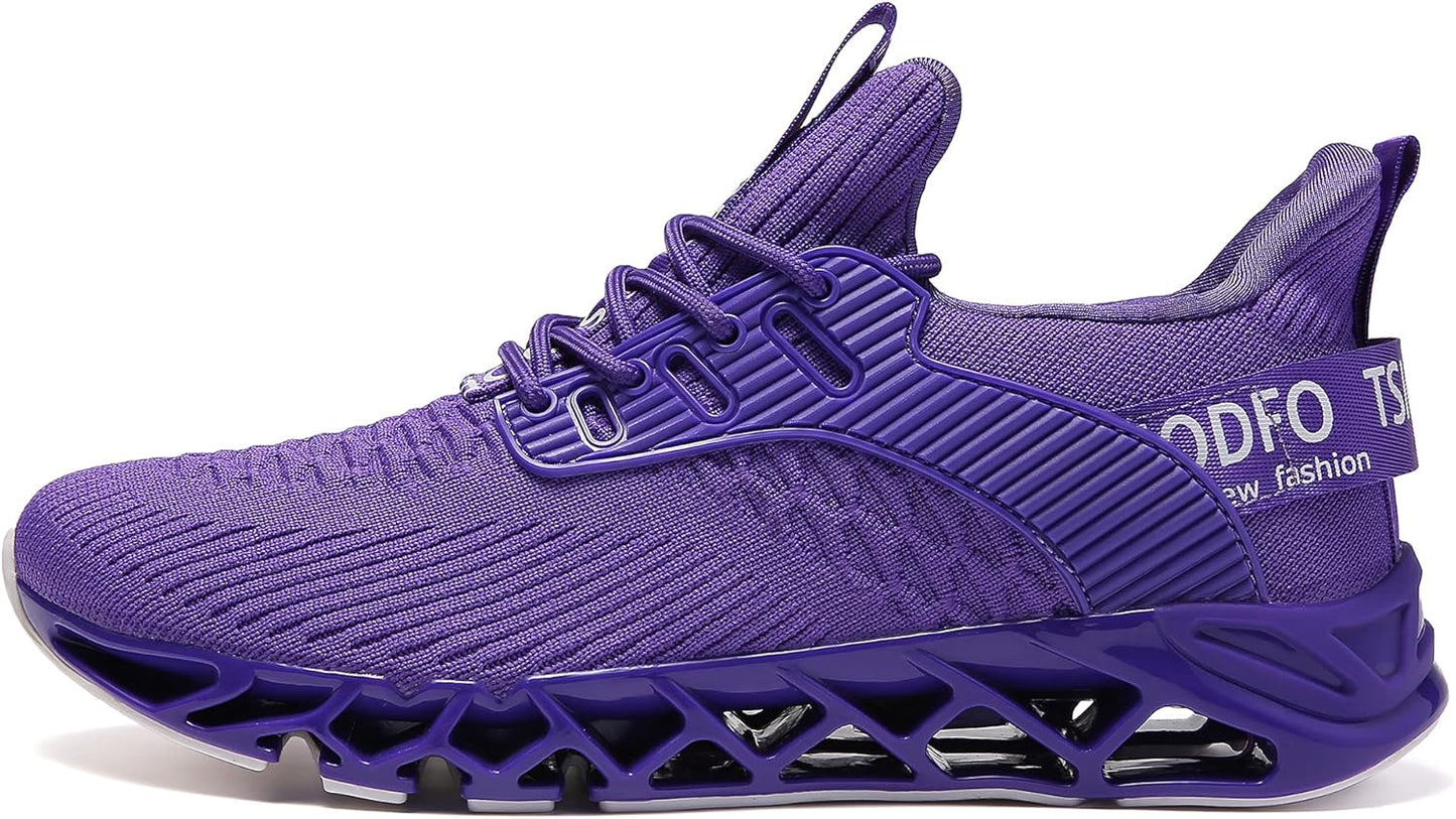 TSIODFO Men Sneakers Fashion Sport Running Athletic Tennis Walking Shoes