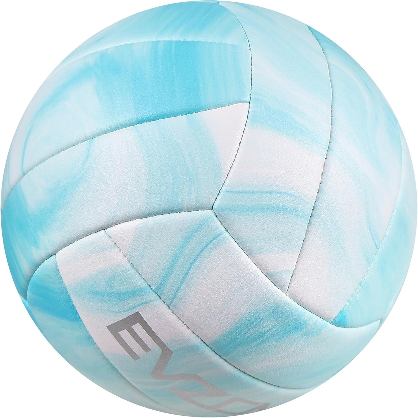 EVZOM Super Soft Volleyball Beach Volleyball Official Size 5 for Outdoor/Indoor/Pool/Gym/Training Premium Volleyballs Equipment Durability Stability Sports Ball