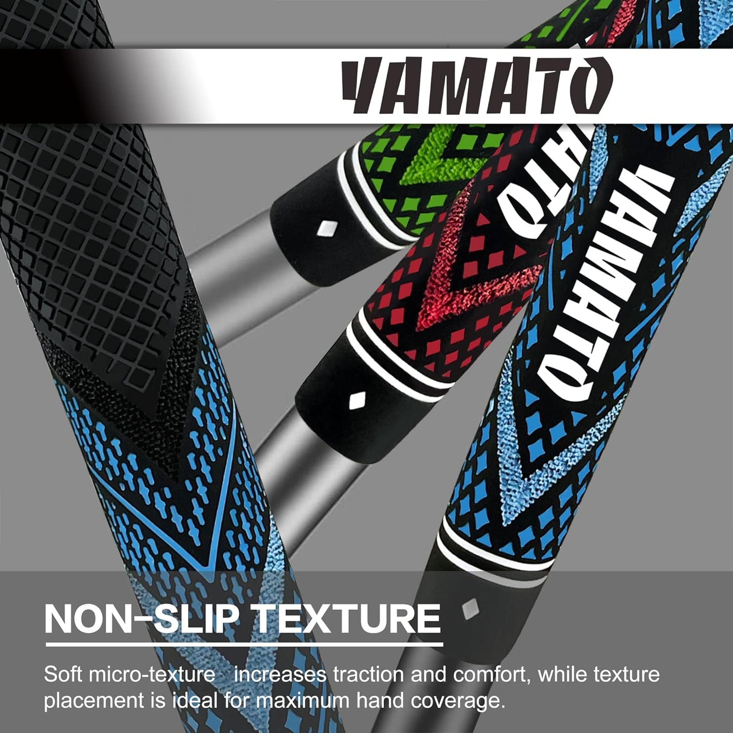 Yamato Innovative Golf Grips 13 Pack Midsize/Standardsize Golf Club Grips, All-Weather Firm Control And High Performance Grips Provides Superior Comfort And Responsiveness,4 colors Available