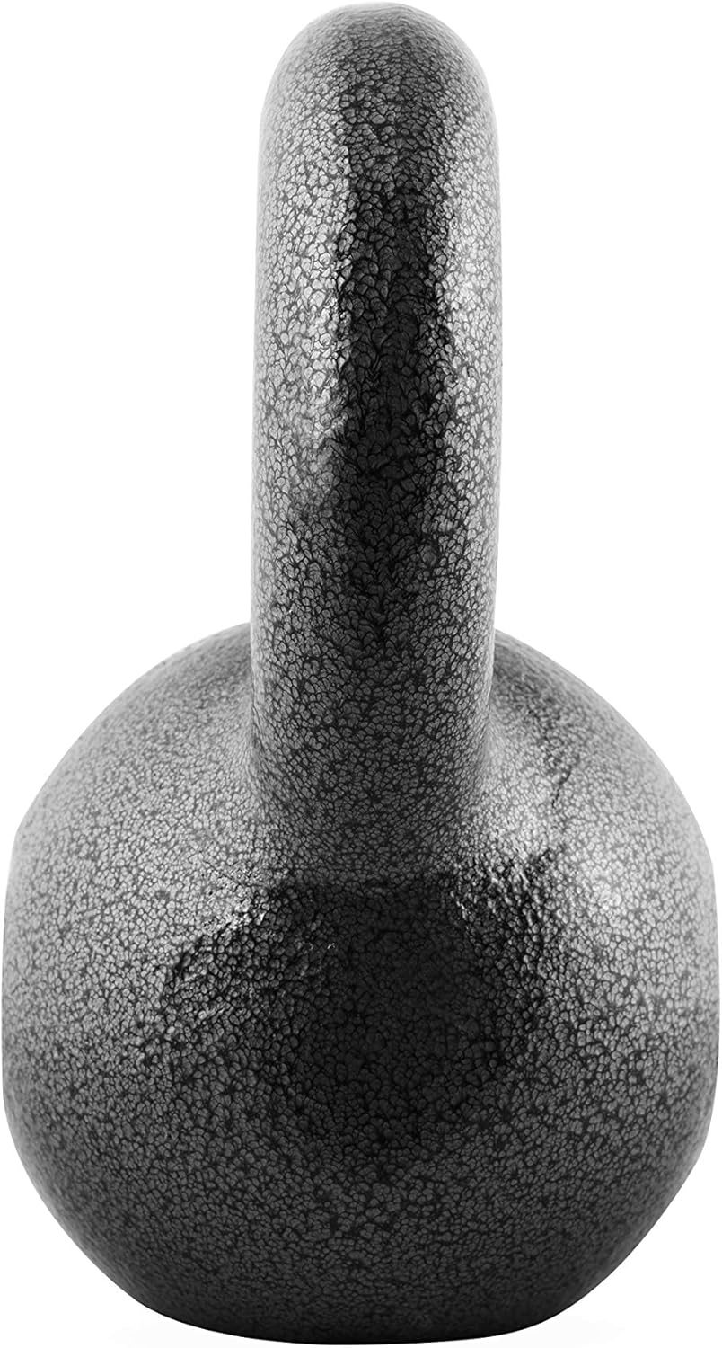 WF Athletic Supply Hammerstone Painted Cast Iron Kettlebells, Home & Gym Equipment, Great for Strength Training, Full Body Workout & Crossfit Training, Color & Size Options Available in 10-80 Pounds