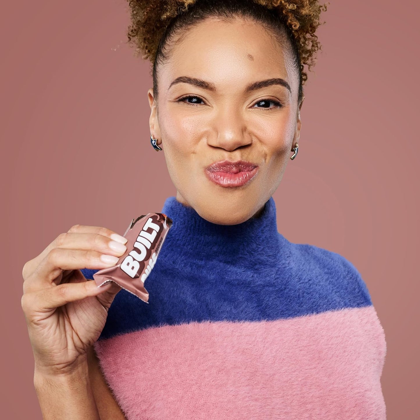 Built Bar, Puff Protein Bars, Brownie Batter Puff, 17g Protein Snacks, On-The-Go Bars, Only 140 Calories, 6g Sugar, Collagen, Gluten Free, 12 Count