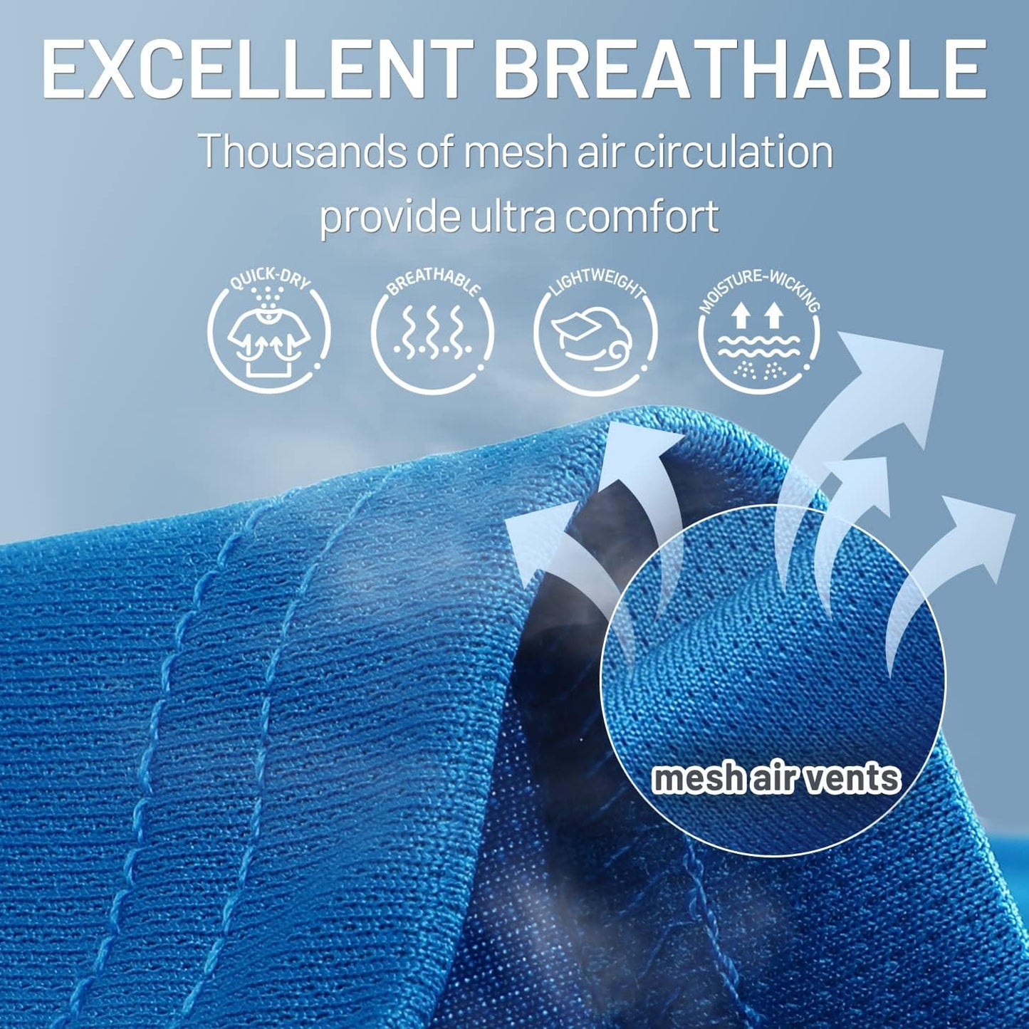 MIER Men's Quick Dry Workout Shirts Moisture Wicking Running Athletic Performance T-Shirts Recycled Polyester Top Tee