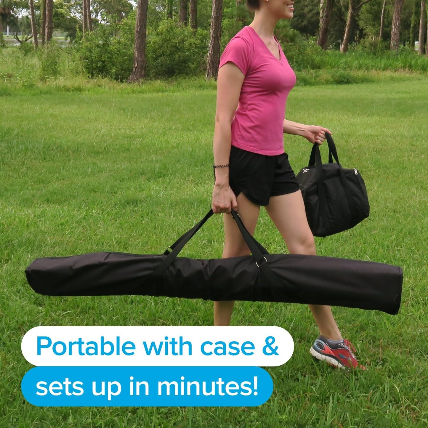 Uplift Active Adjustable Yoga Aerial Rig - Only Premium Home Yoga Stand with Adjustable Height | Portable Stainless Steel Rig | Aerial Fitness, Use with Hoops/Lyra, Silks & Hammock