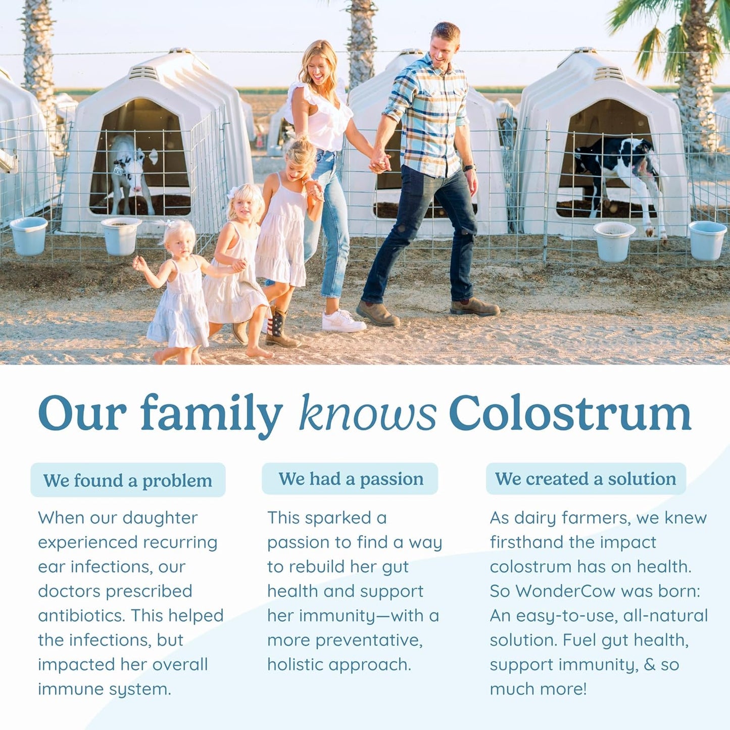 Colostrum Supplement Powder for Gut Health, Immune Support, Muscle Recovery & Wellness | Natural IgG Pure Whole Bovine Colostrum Superfood, Elderberry, 60 Servings