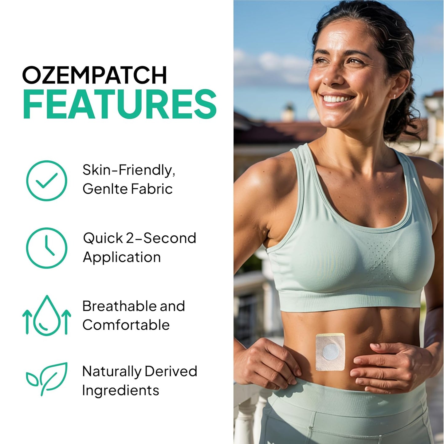 Rejuvacare Ozempatch The Official - 1 Months Supply - Easy Daily Application -
