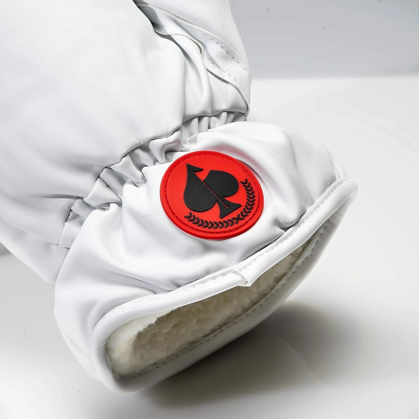 Pins & Aces Boxing Glove Driver Head Cover - Premium, Hand-Made Classic Boxing Glove 1W Headcover - Funny, Tour Quality Golf Club Cover - Style and Customize Your Golf Bag