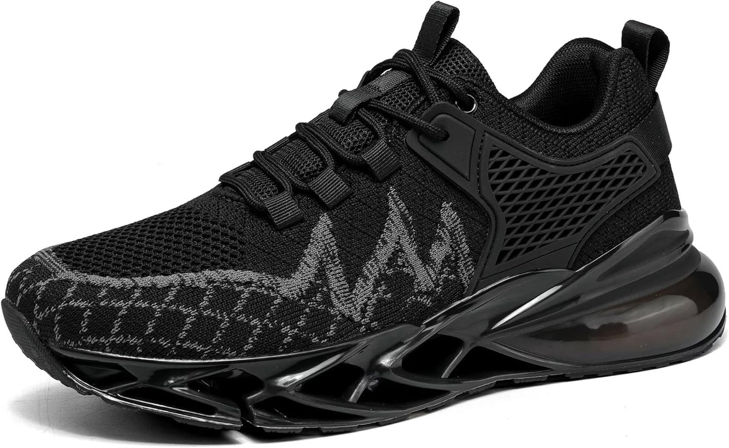 Men's Running Shoes Blade Tennis Walking Fashion Sneakers Breathable Non Slip Gym Sports Work Trainers