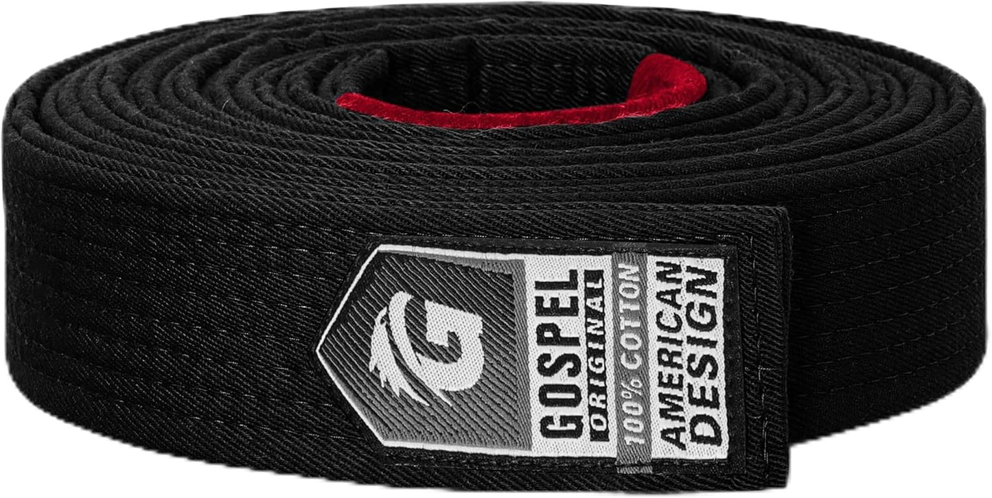 GOSPEL Vintage Series BJJ Belt for Men & Women | Brazilian Jiu Jitsu Belt with Vintage Colors