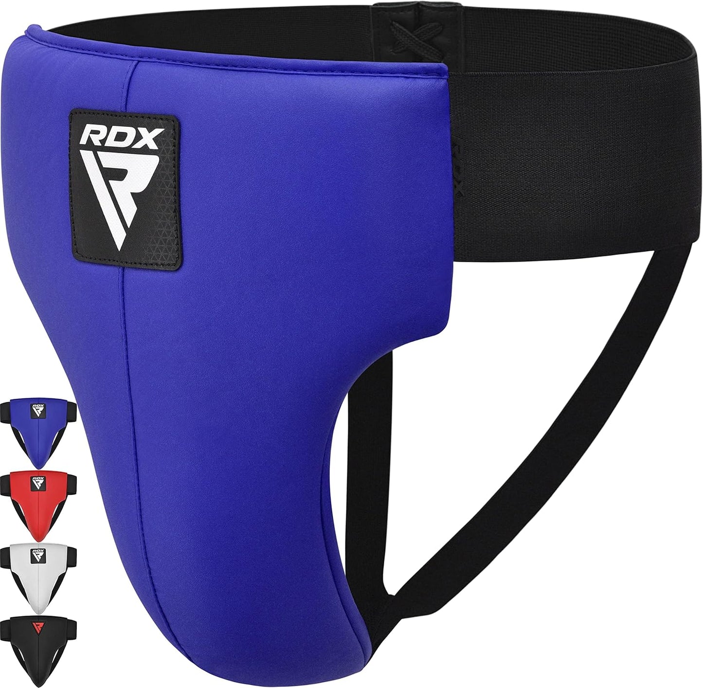 RDX Groin Protector for Boxing, Muay Thai, Kickboxing and MMA Training, Maya Hide Leather Abdo Gear for Martial Arts , SATRA Approved Abdominal Guard for Karate and Taekwondo