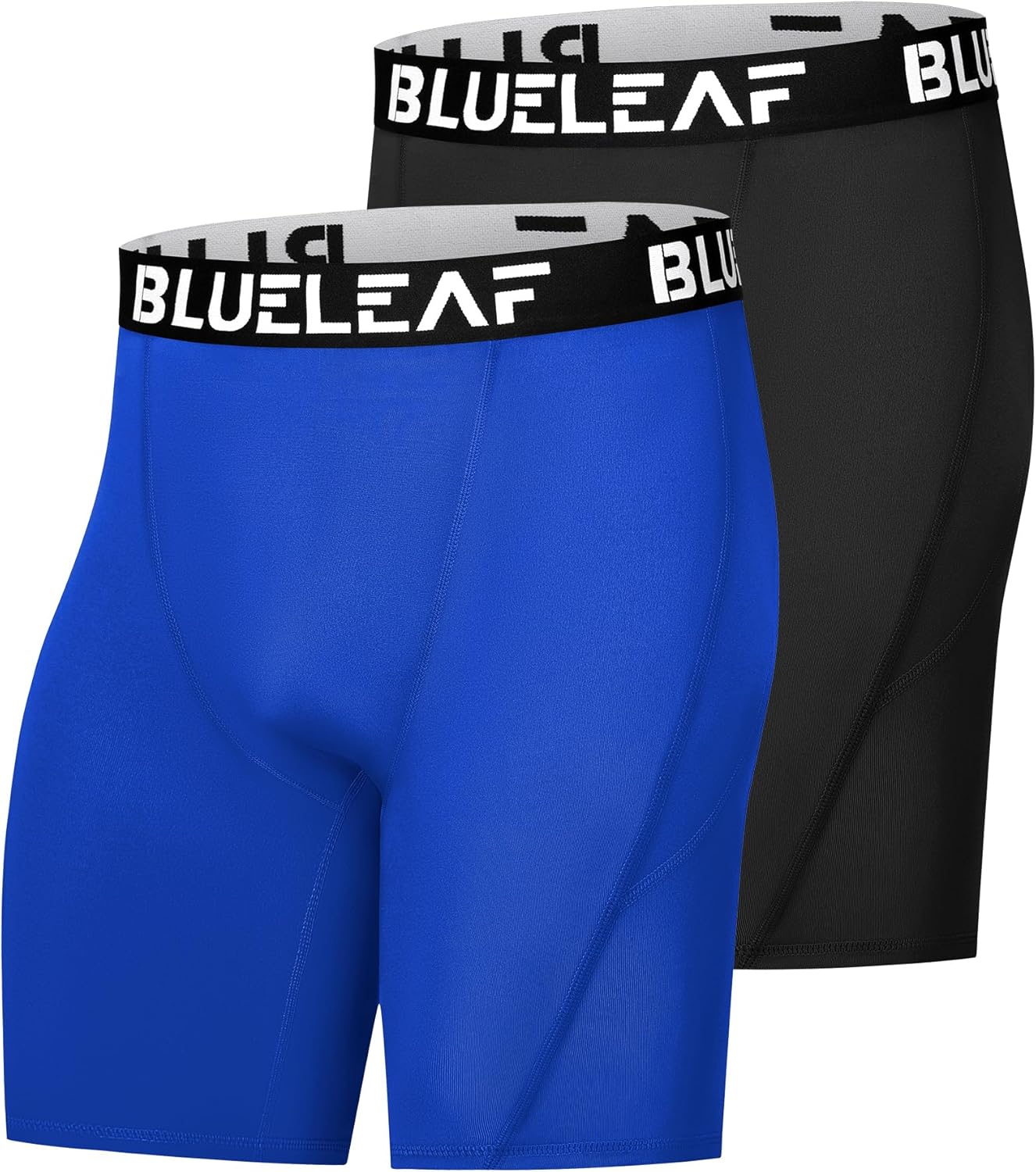 Blueleaf Men's Compression Shorts Sports Running Spandex Shorts Performance Athletic Workout Base Layer Underwear