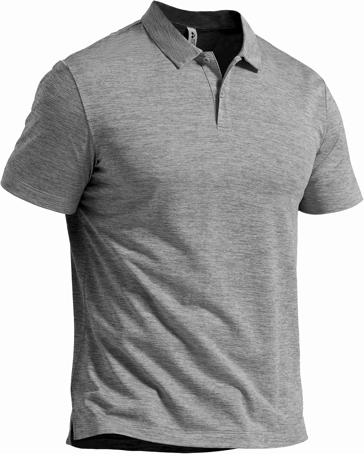 Pioneer Camp Men's Golf Shirt UPF 50+ Quick Dry Polo Shirts Short Sleeve Moisture Wicking Performance Tees Collar Work Shirts
