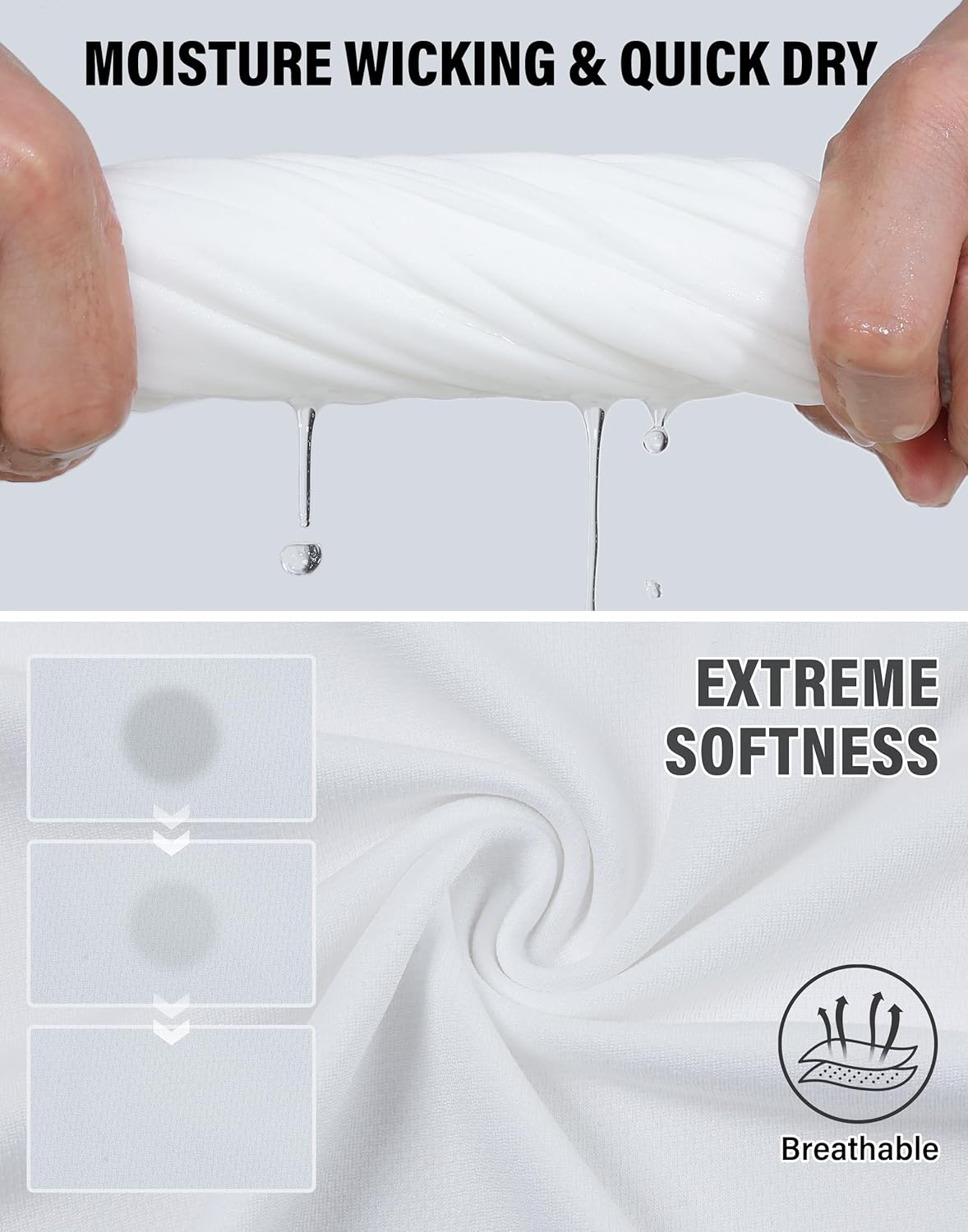 Pioneer Camp Men's Golf Shirt UPF 50+ Quick Dry Polo Shirts Short Sleeve Moisture Wicking Performance Tees Collar Work Shirts