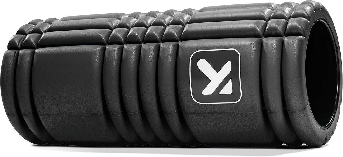 TriggerPoint Grid 1.0 Foam Roller - 13" Multi-Density Massage Roller for Deep Tissue & Muscle Recovery - Relieves Tight, Sore Muscles & Kinks, Improves Mobility & Circulation - Targets Key Body Parts