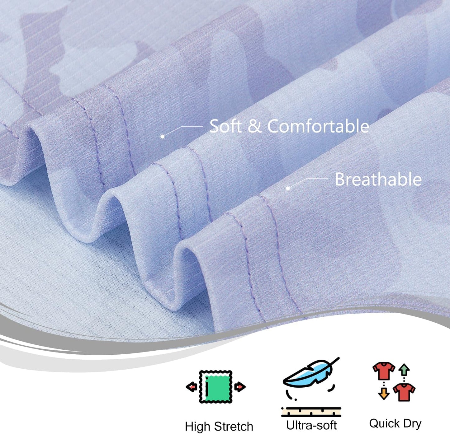 TAPULCO Mens Quick Dry Polo Shirts Camouflage Pattern Performance Athletic Lightweight Breathable Casual Golf Tshirts