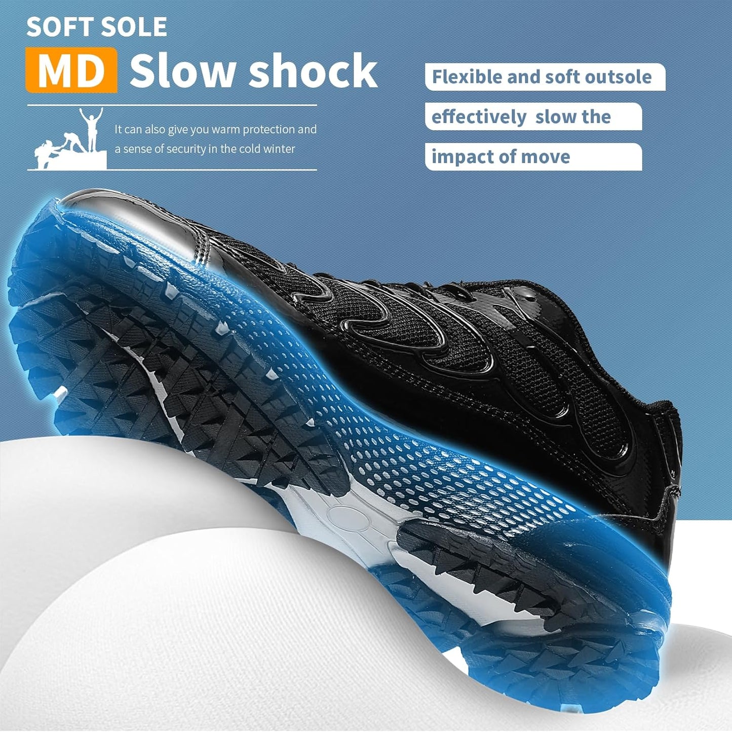 WETIKE Boy's Shoes Mesh Slip on Lightweight Running Sneakers