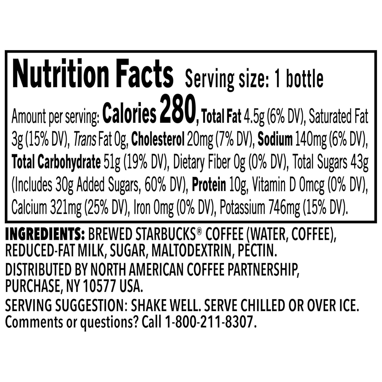 Starbucks Frappuccino Coffee Drink, Coffee, 13.7 fl oz Bottles (12 Pack)