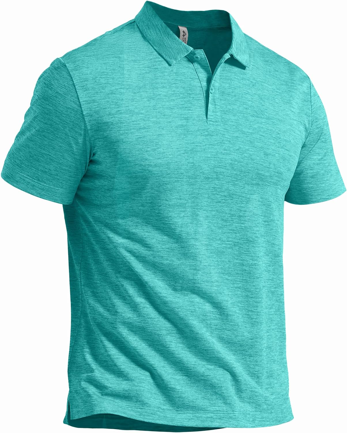 Pioneer Camp Men's Golf Shirt UPF 50+ Quick Dry Polo Shirts Short Sleeve Moisture Wicking Performance Tees Collar Work Shirts