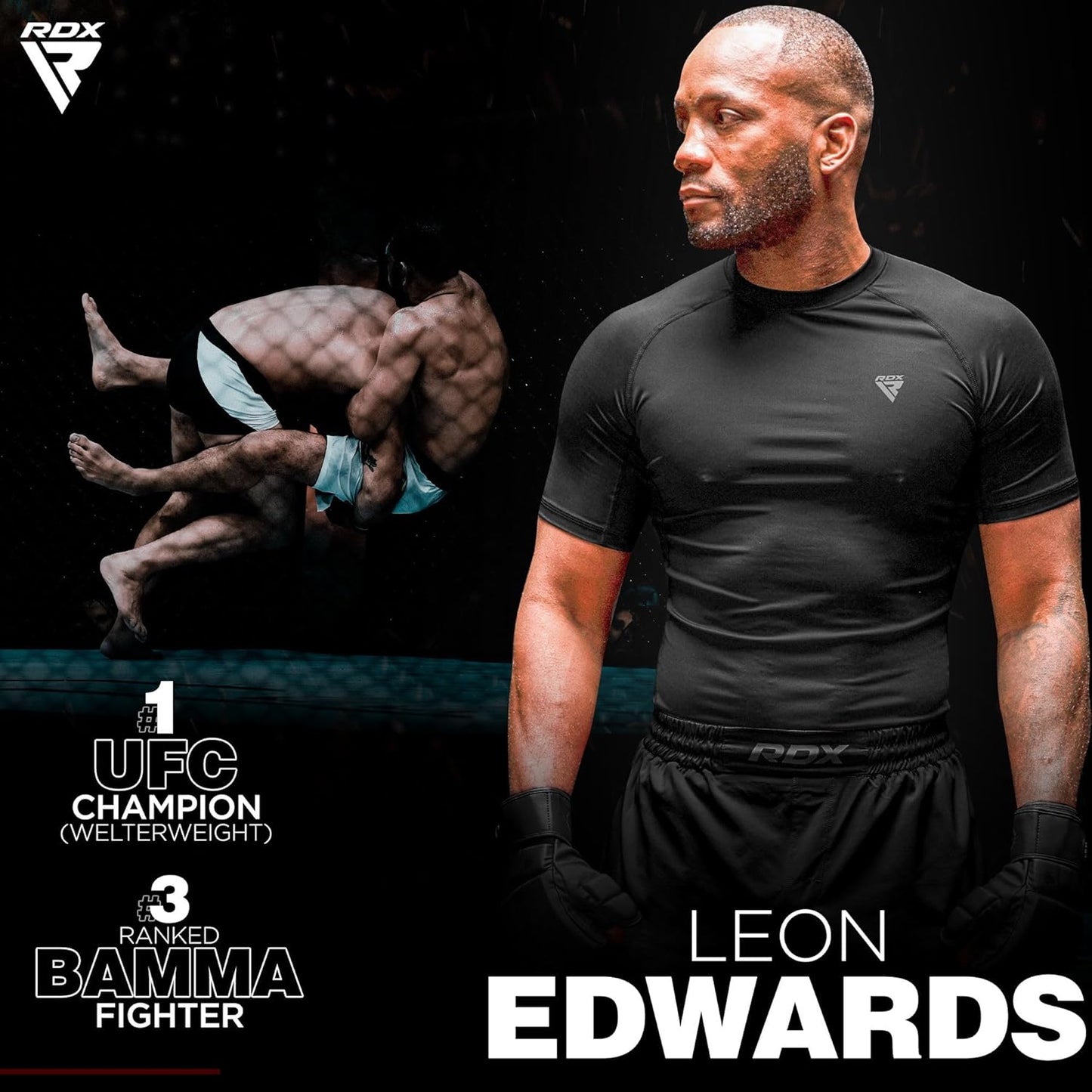 RDX Groin Protector for Boxing, Muay Thai, Kickboxing and MMA Fighting, Maya Hide Leather Abdo Gear for Martial Arts Training, Men Jockstrap Abdominal Protector for Sparring, Taekwondo and Grappling