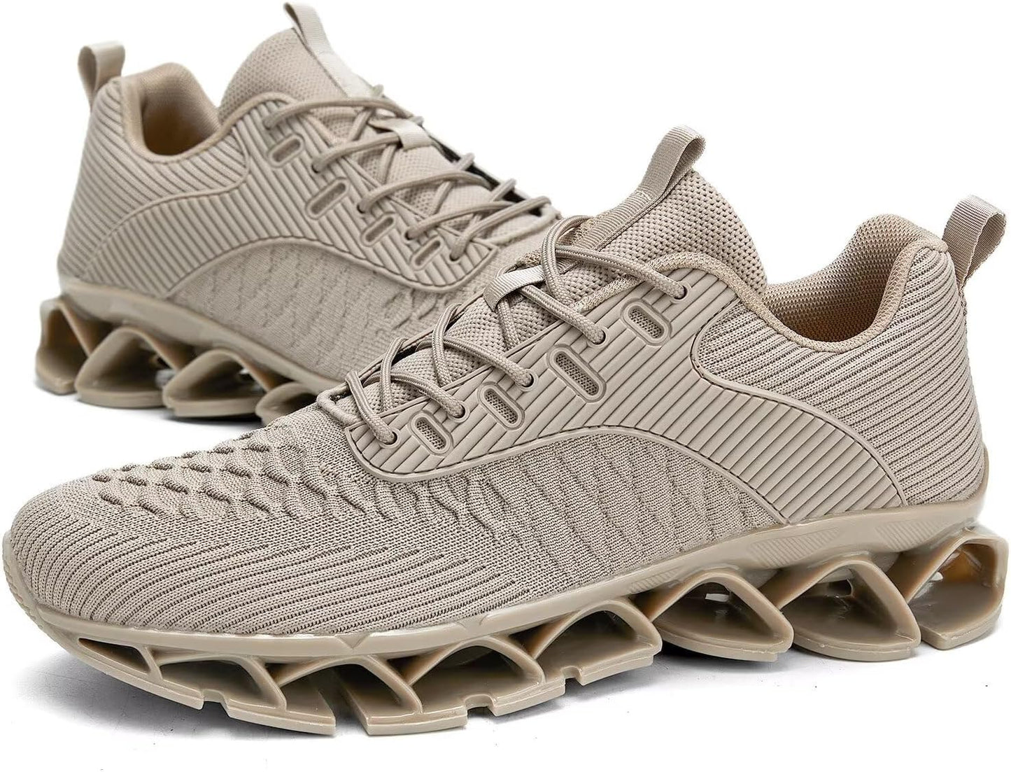 Men's Slip on Walking Running Shoes Blade Tennis Casual Fashion Sneakers Comfort Non Slip Work Sport Athletic Trainer