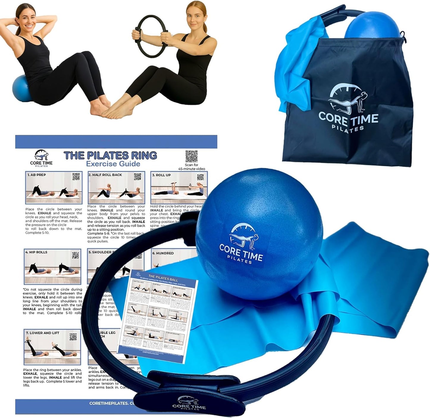 Pilates Ring and Ball Kit