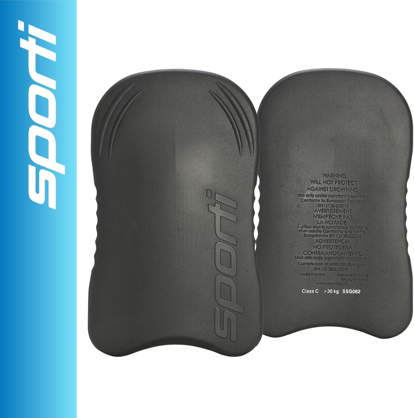 Sporti Adult Kickboard for Swim Training - Swimming Kickboard for Men Women, Water Board for Adult, Swimming Training Aid