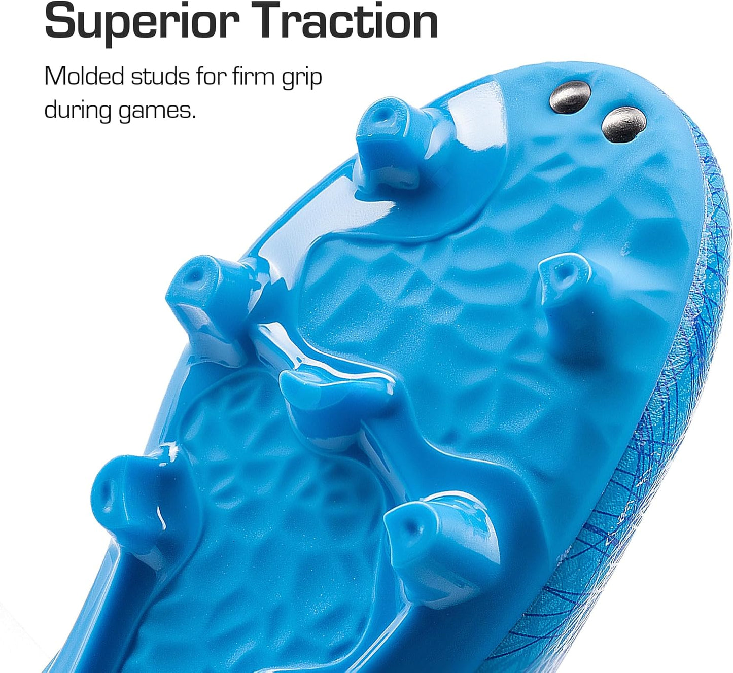 DREAM PAIRS Boys Girls Soccer Cleats Kids Youth Firm Ground Football Shoes for Little/Big Kid