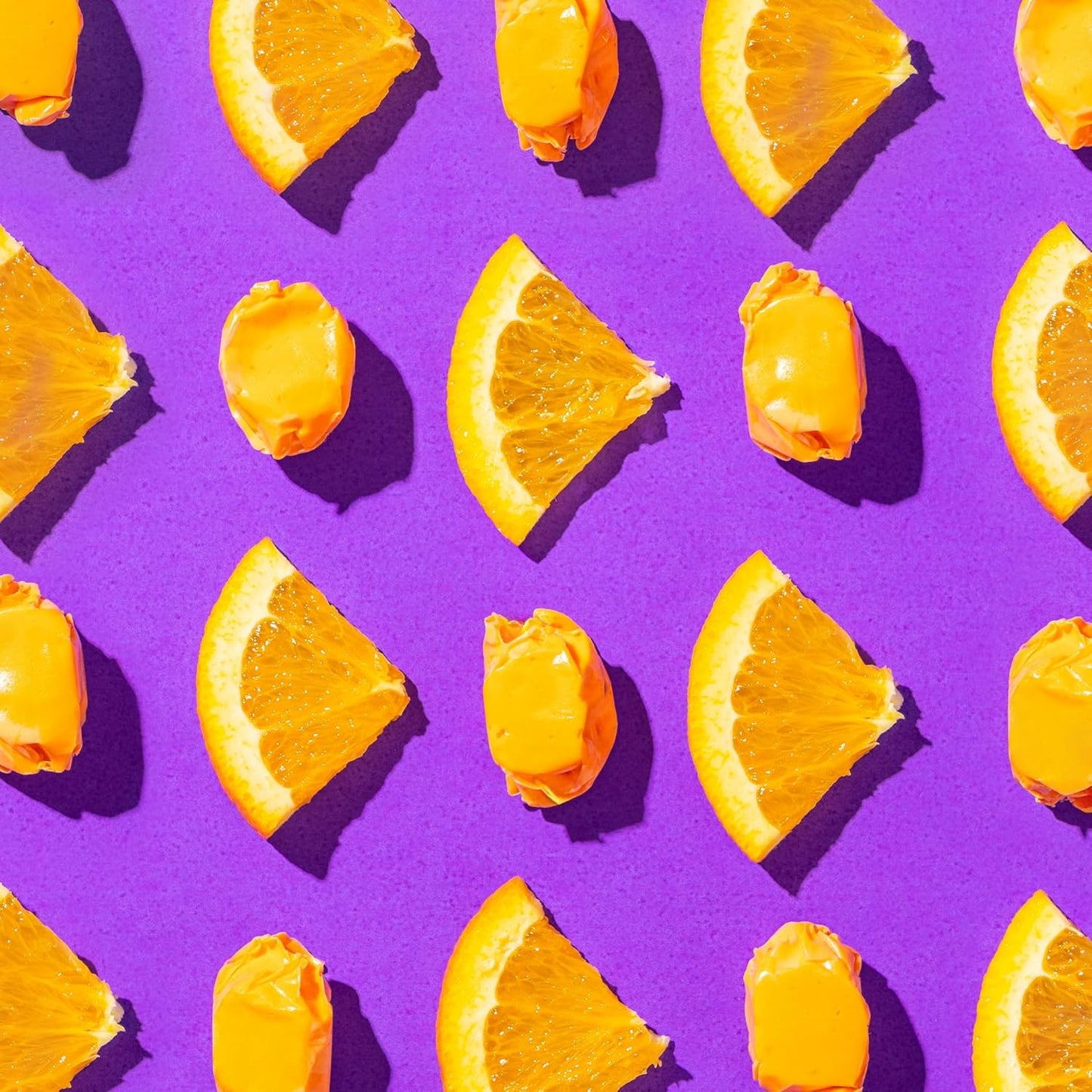 Taffy Shop Orange You Glad, Orange Salt Water Taffy – Gourmet Soft Chewy Candy, Bulk Sweet Snack, Fresh Gift & Gluten-Free, 60 Individually Wrapped Pieces (14oz)