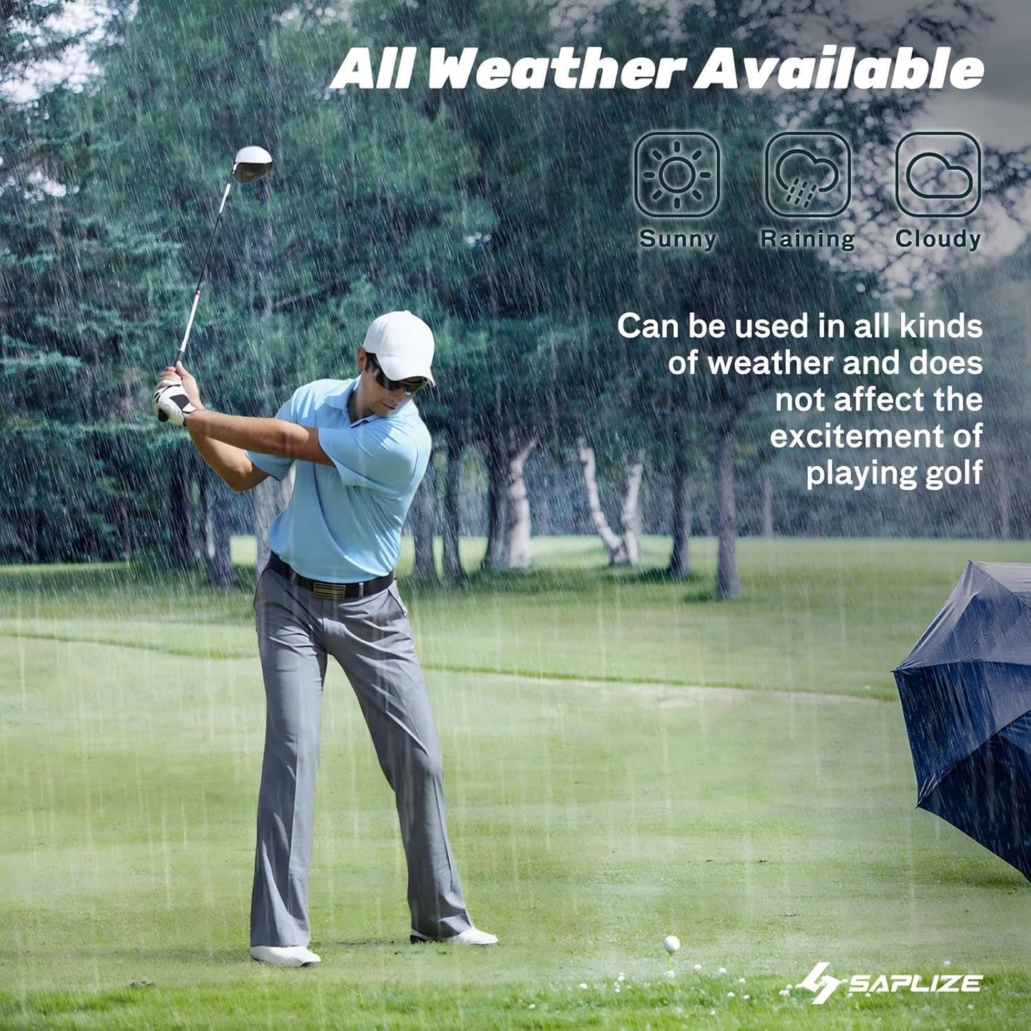 SAPLIZE Golf Grips Set of 13, Bundle with Tape or Full Regripping Kit, Jumbo / Mid / Standard / Undersize, Women / Men Anti-slip Rubber Golf Club Grips, CC01 Series