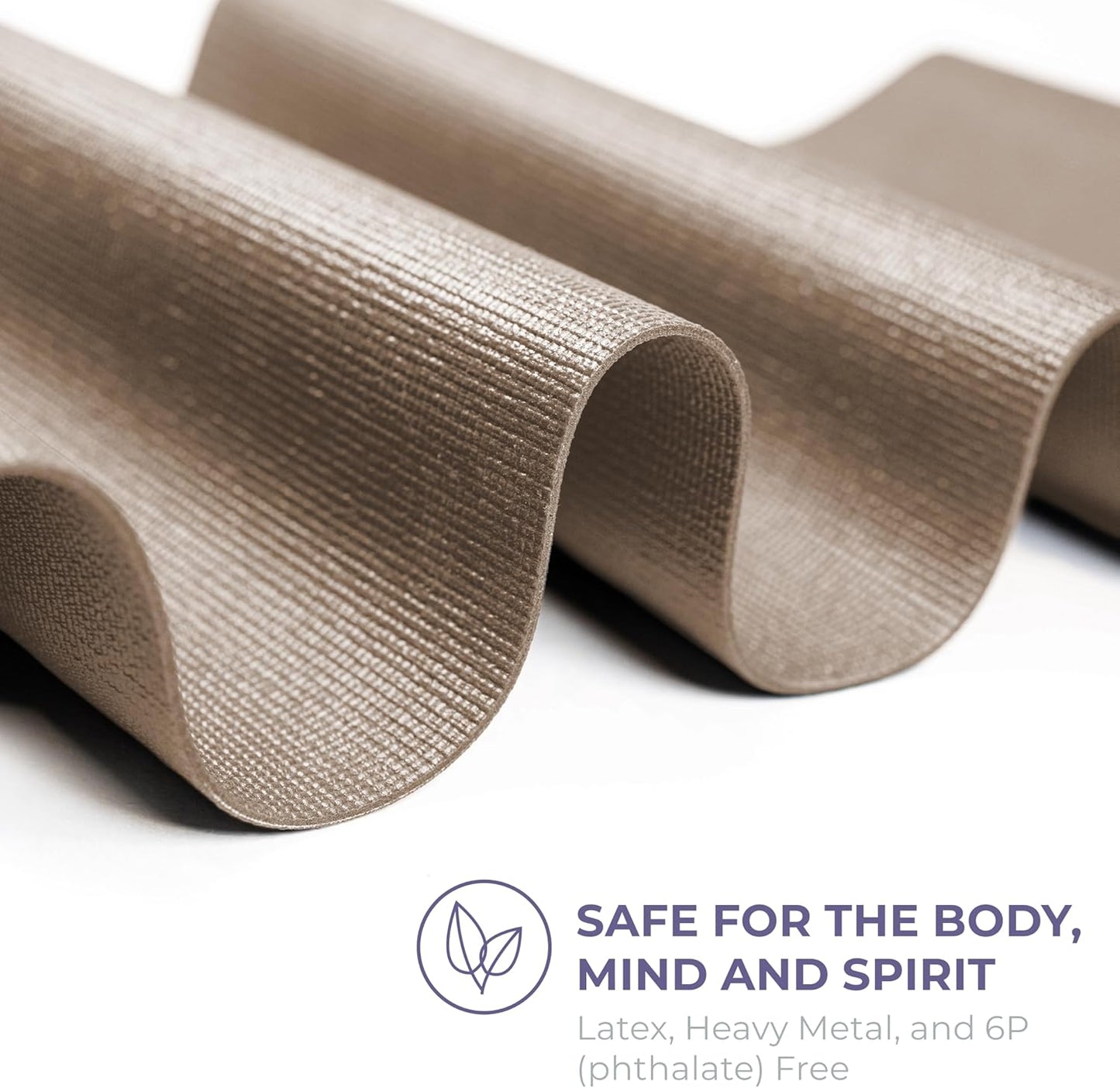 Sunshine Yoga Voyage Yoga Mat, 6 Pack, 72" x 24" Professional Studio and Gym Bulk Yoga Mats, 5mm Thick, Durable, Anti-Tear, Non Slip Fitness and Exercise Mats